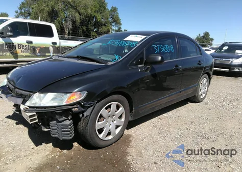 2007 Honda Civic Lx из США, поврежденный, VIN 1HGFA16597L113150